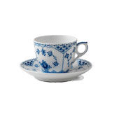 Servizio caffè Blue Fluted Half Lace