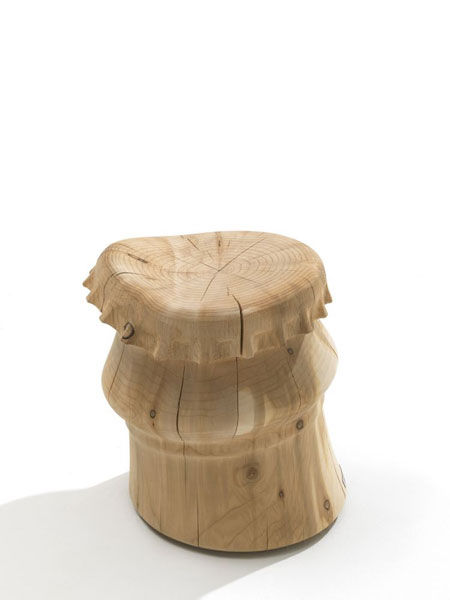 Stool Bottle Cap