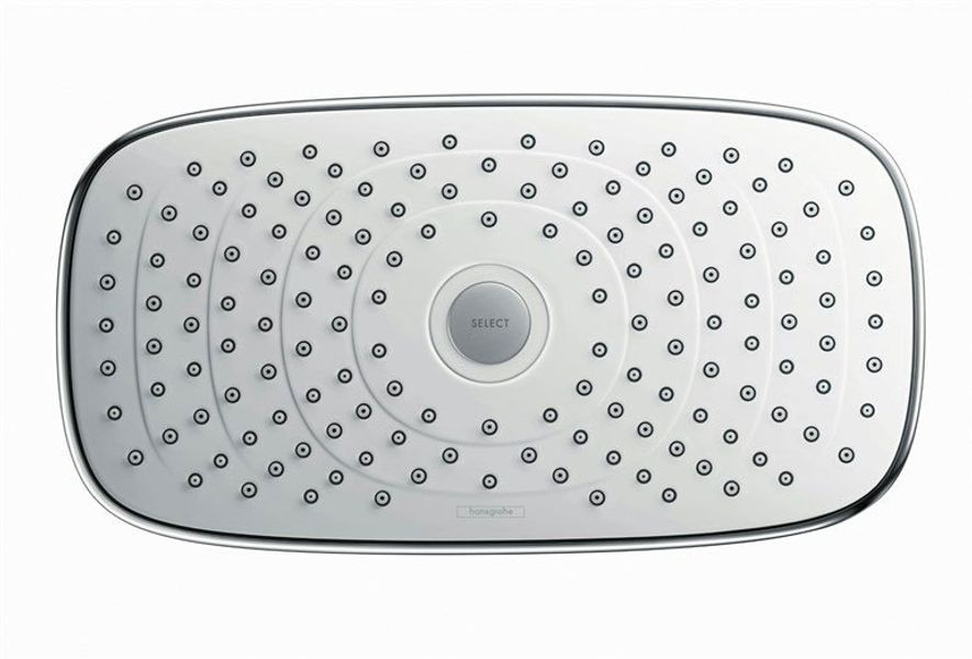 Shower Heads: Showerpipe Raindance Select E 300 Hansgrohe