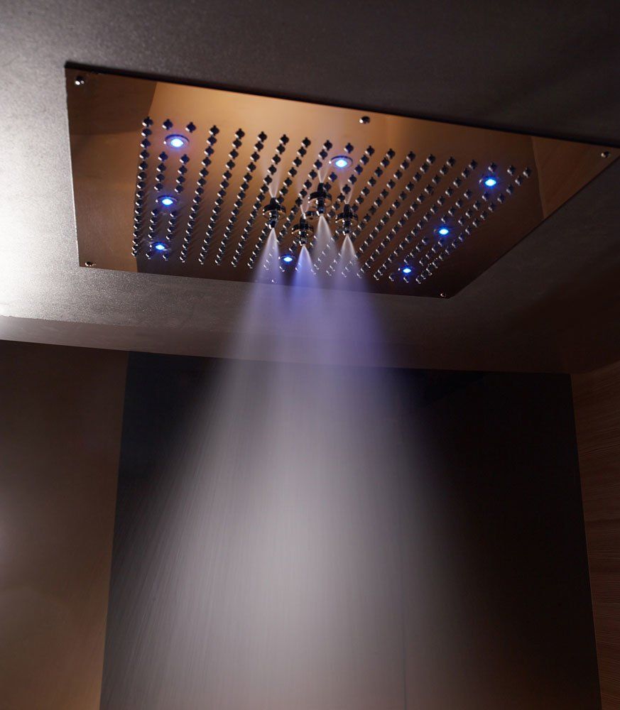 Soffione Dream Light RGB Chromotherapy - 2 Sprays