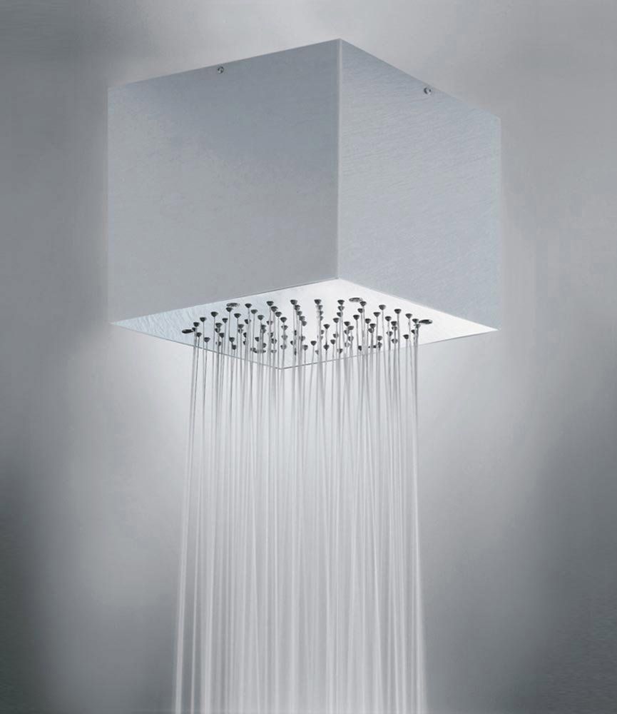 Soffione Cube-Inox