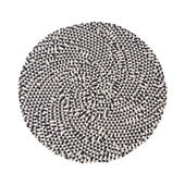 Tapis Confetti black / white
