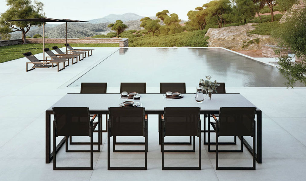 Outdoor Tables Table Ninix B By, Royal Botania Outdoor Furniture