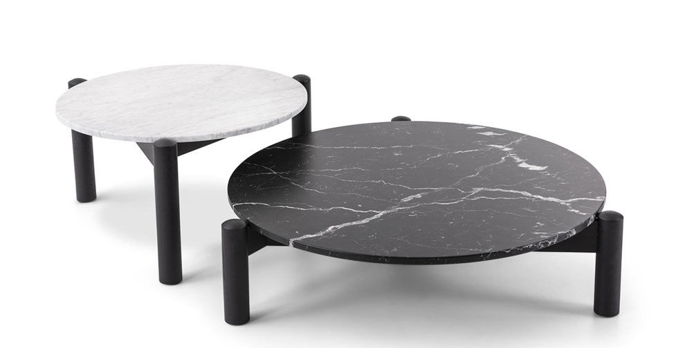 Tavolino A Plateau Interchangeable