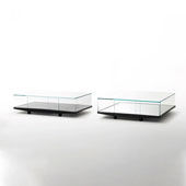 Coffee table Glas Italia Shimmer ø 65 cm (SHI02) design Patricia Urquiola