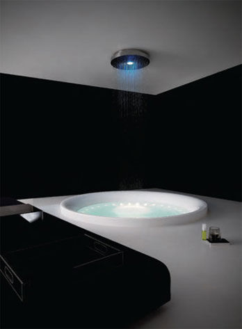 Baignoire d’hydromassage Geo 180 Built-In