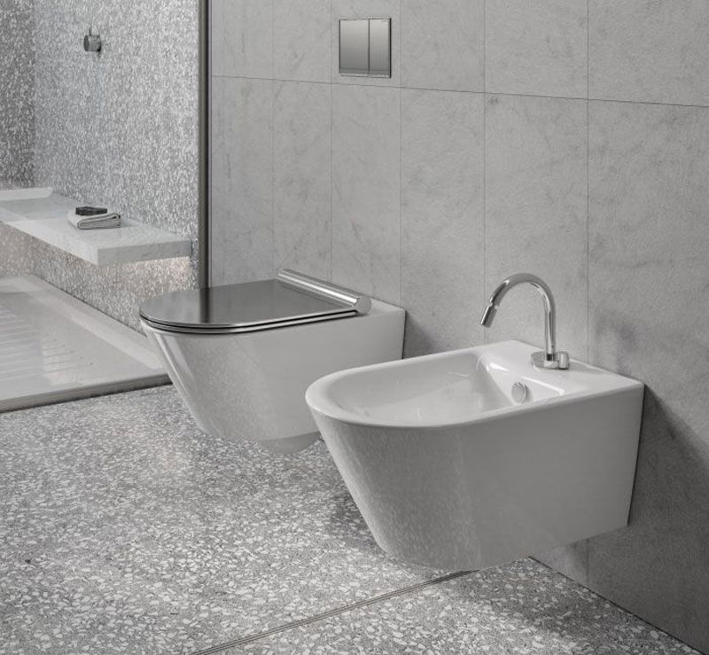 Wc e bidet New Zero 55