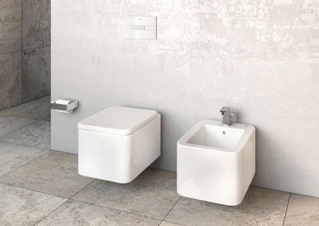 WC und Bidet Element