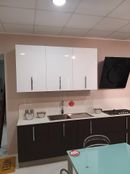 Cucina lineare a doga verticale photo 2