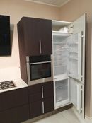 Cucina lineare a doga verticale photo 4