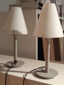 LAMPADA DA TAVOLO ABAT JOURS MANOLA ITALIANA LUCE photo 0