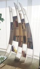 Libreria  in laccato bianco opaco photo 0