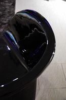 MOROSO poltrona Little Albert laccato nero lucido photo 2