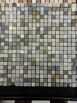 mosaico in ardesia