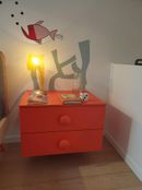 NIDI comodino sospeso rosso pomodoro photo 0