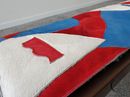 Panca con cuscino in pelle patchwork photo 3