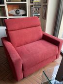 POLTRONA LETTO CON POGGIATESTA MOBILE E CONTENITOR photo 2