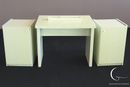 Scrittoio con laminato verde Ettore Sottsass photo 0
