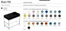 Lavabo in ceramica ELEN L. 90 di Nic Design photo 1