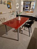TAVOLO CATTELAN VETRO ROSSO photo 1