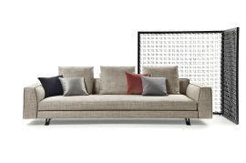 DIVANO BURTON BY BUSNELLI LUSSUOSO DESIGN IN OUTLET -50%