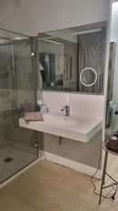 lavabo corian bianco opaco photo 0