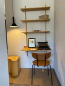 scrivania con libreria in legno massiccio Fermliving Sector photo 0