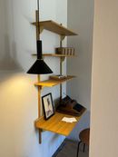 scrivania con libreria in legno massiccio Fermliving Sector photo 4