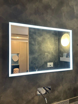 BIREX specchio con led perimetrali