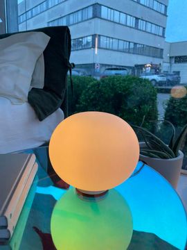 LAMPADA FLOS GLO BALL BASIC ZERO SWITCH BIANCO COMPRESA LAMPADINA