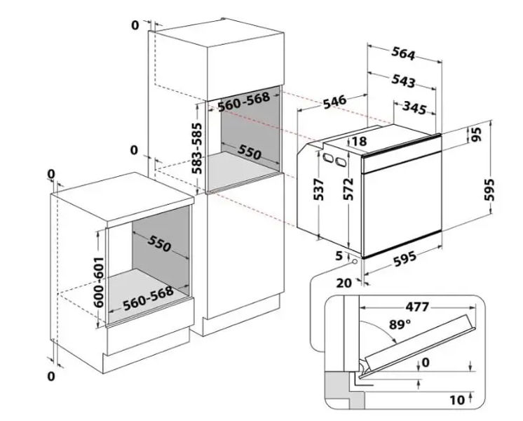 FORNO PIROLITICO WHIRPOOL photo 2