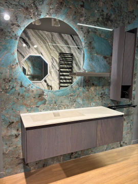 NOVELLO mod. D'ART in rovere fumo 
