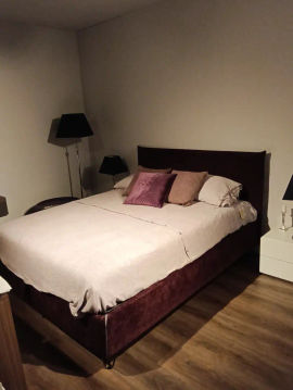 Letto matrimoniale con box