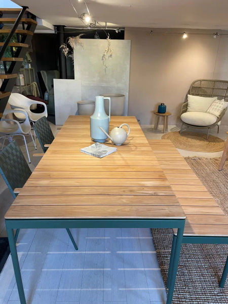 Ville tavolo Outdoor verde con panca e 2 poltroncine photo 3