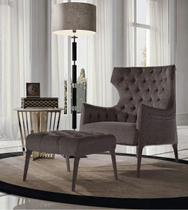 Pouff Capitonnè mod. Piola di Vittoria Frigerio