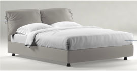 Letto Nathalie Flou con reti elettriche Motion 4