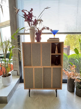 CONTENITORE CABINET CANVAS TALL CABINET (ASH) K227