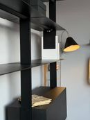 Libreria Aline alluminio nero photo 6
