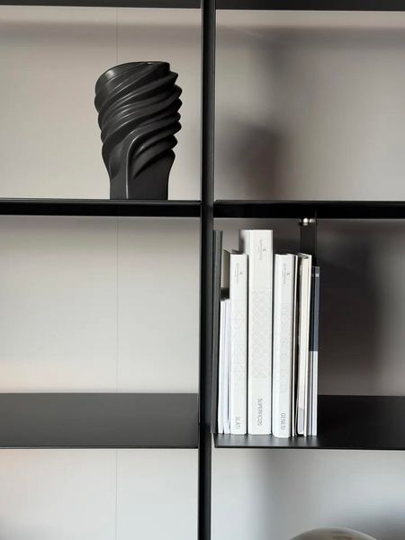 Libreria Aline alluminio nero photo 7