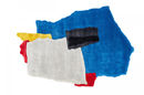 Tappeto Ripped and teared and colored photo 2
