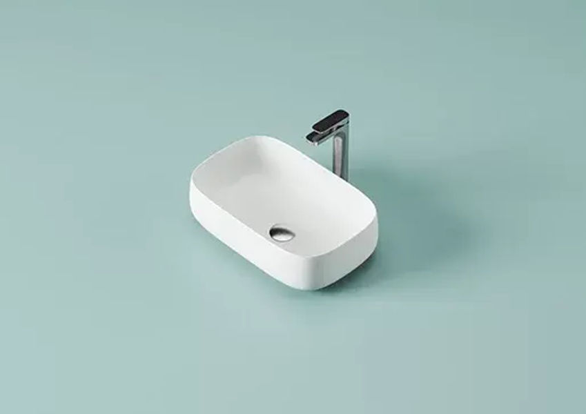 Lavabo Cognac Quadro photo 1