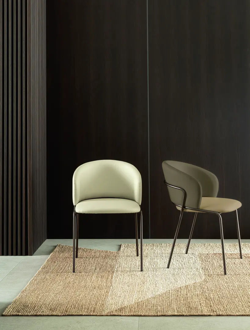 Sedie Riflessi Sedie Moderne Pelle E Acciaio Sedie Riflessi