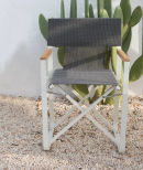Kleiner Sessel Cosette Aluminium photo 0