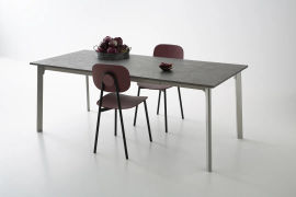 Tavolo Otello piano c/angoli 90°