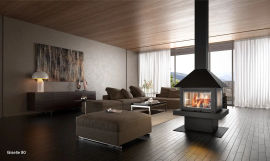 Caminetto Giselle 90