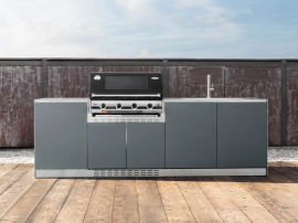 Cucina Acciaio Inox Laccato Opaco