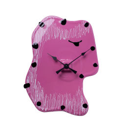 Uhr Watch Me Face - Mauve, Elfenbein, Schwarz