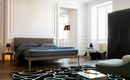 Letto Ebridi Legno Trapuntato photo 5