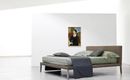 Letto Ebridi Legno Trapuntato photo 1