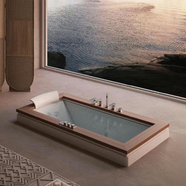 Vasca idromassaggio Aura Uno Corian® photo 1